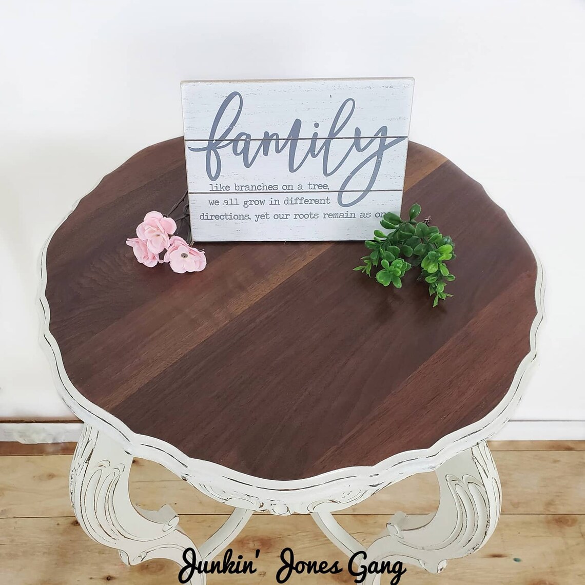 Queen Anne Bedside Tables. White Farmhouse Nightstands. French Etsy