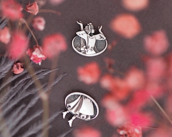 Collier Pendentif Alice Au Pays Des Merveilles - Le Chat Du Cheshire - En Acier Inoxydable - Neuf Avec étiquettes