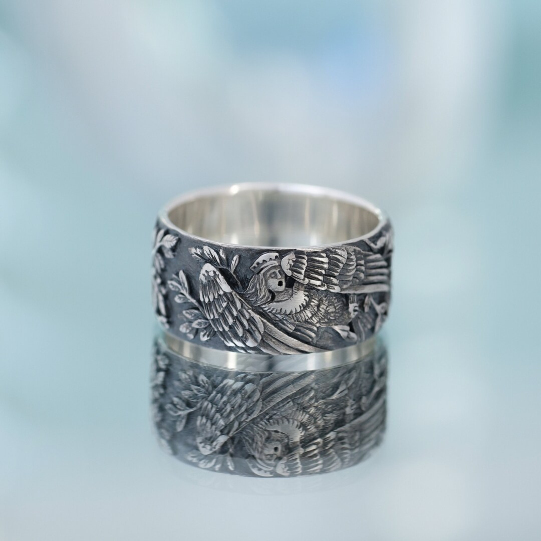 Anello fata -L'uccello del dolore e l'uccello della gioia Anello