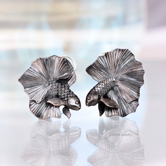 Etsy clearance fish earrings