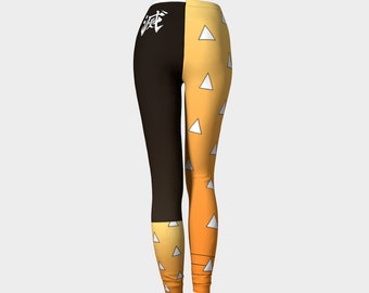 Leggings con motivo a triangolo Haori