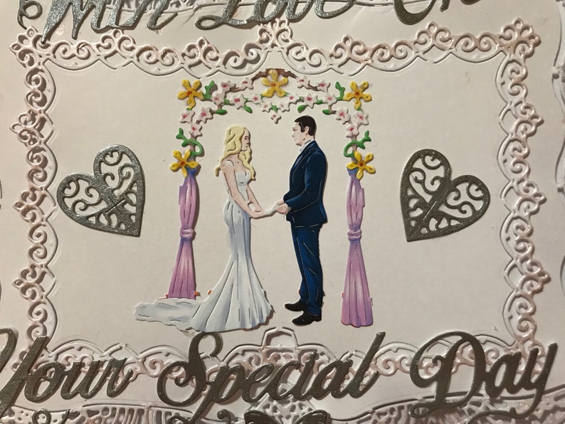 Handmade Wedding Card