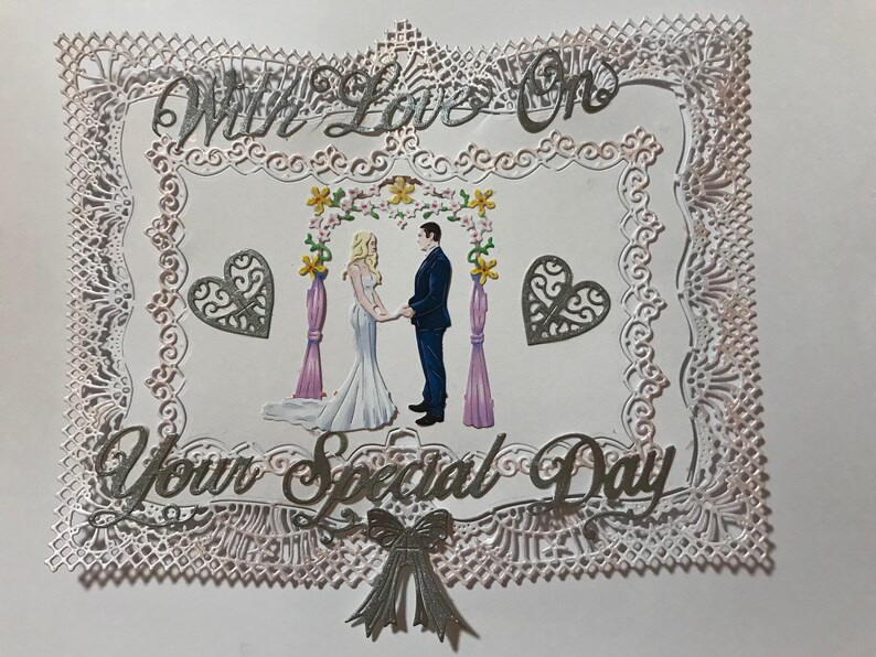 Handmade Wedding Card