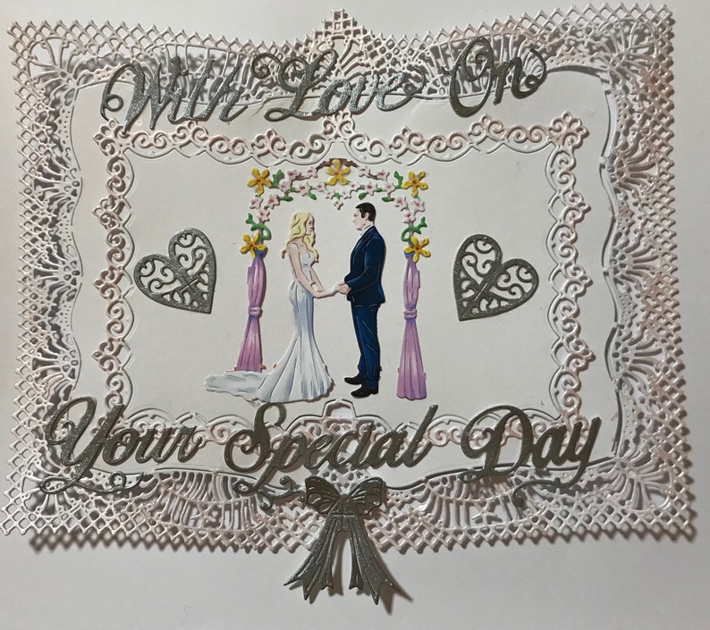 Handmade Wedding Card