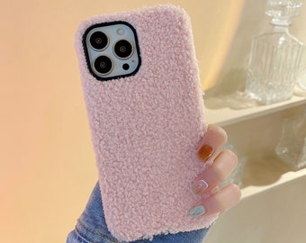 Fur Plush Soft Phone Case Iphone Case 13 Pro Pro Max Etsy