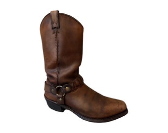 women's harness cowboy boots