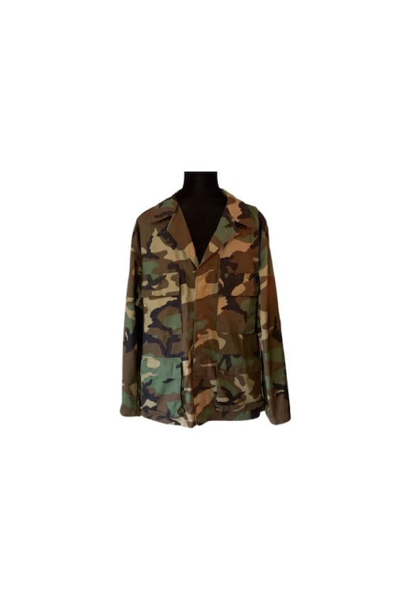 Army Jacket | Camouflage | Camo Jacket | 90s | Mil