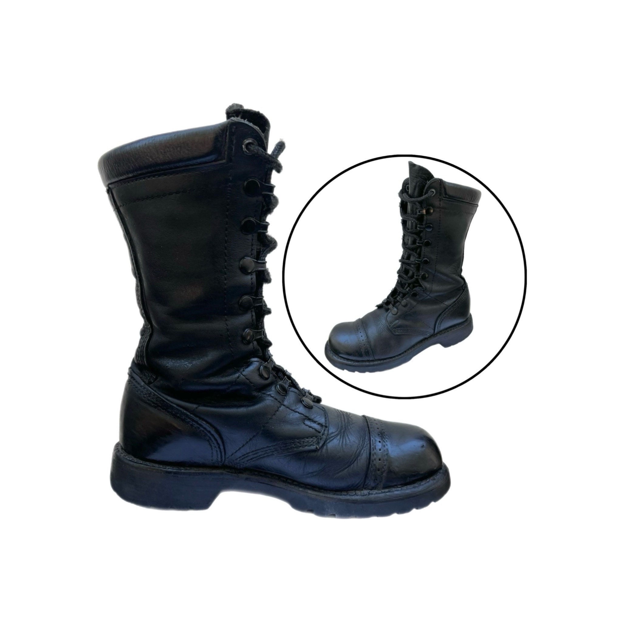 Corcoran 985 Men's Side Zipper Boots - 10 inch, 8.5 W