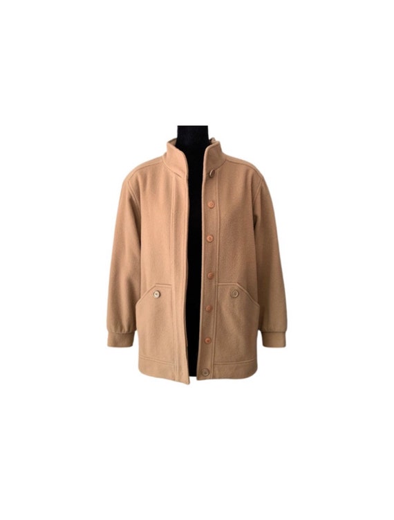 Coat | Mackintosh | Camel | Wool Coat | 80s | Mack