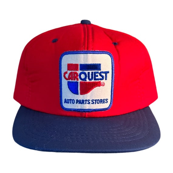 Carquest Auto Parts Stores Trucker Hat Red Blue S… - image 2