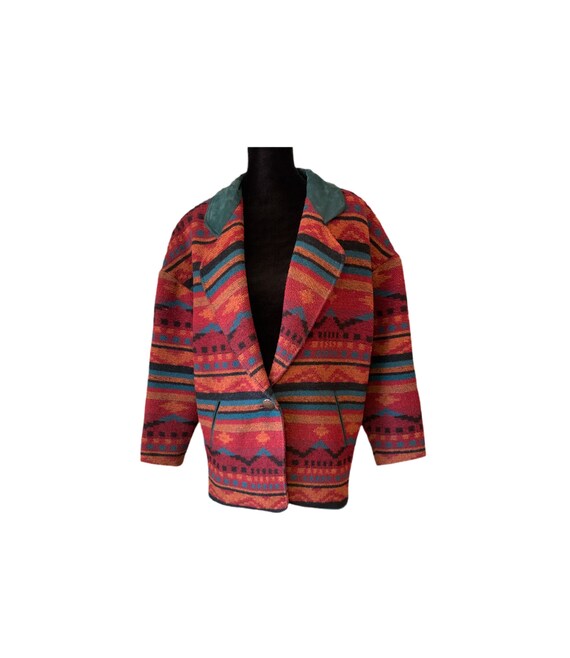Wool Jacket | Pioneer Wear | Indian Blanket Jacket