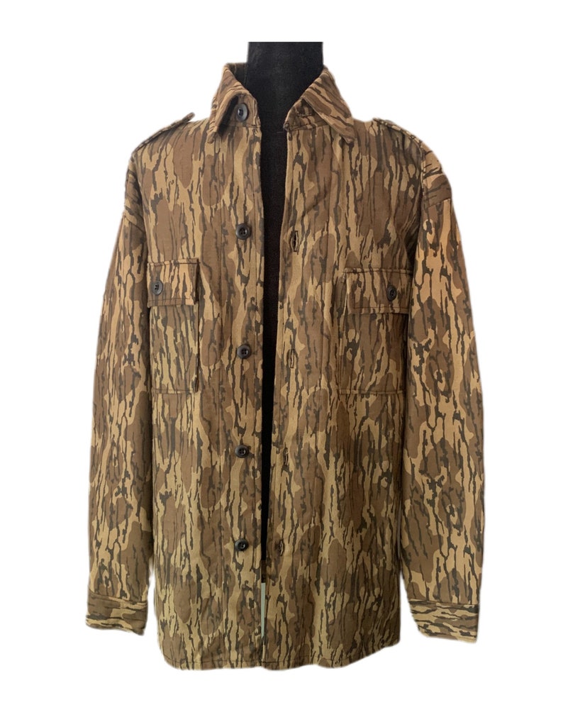 Camo Shirt Camouflage Bottomland Camo 80s Chamois Etsy