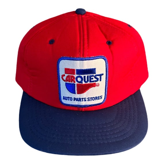 Carquest Auto Parts Stores Trucker Hat Red Blue S… - image 3