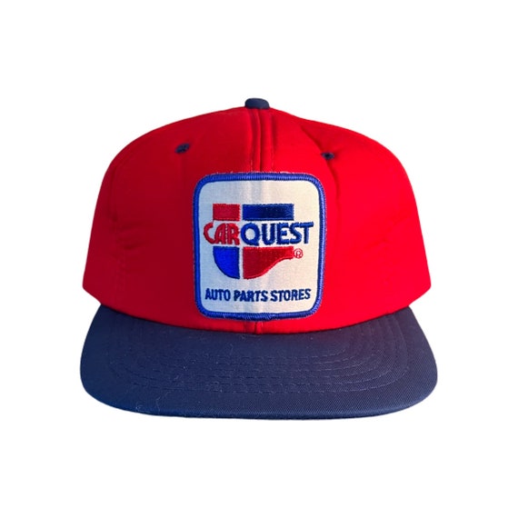 Carquest Auto Parts Stores Trucker Hat Red Blue S… - image 1