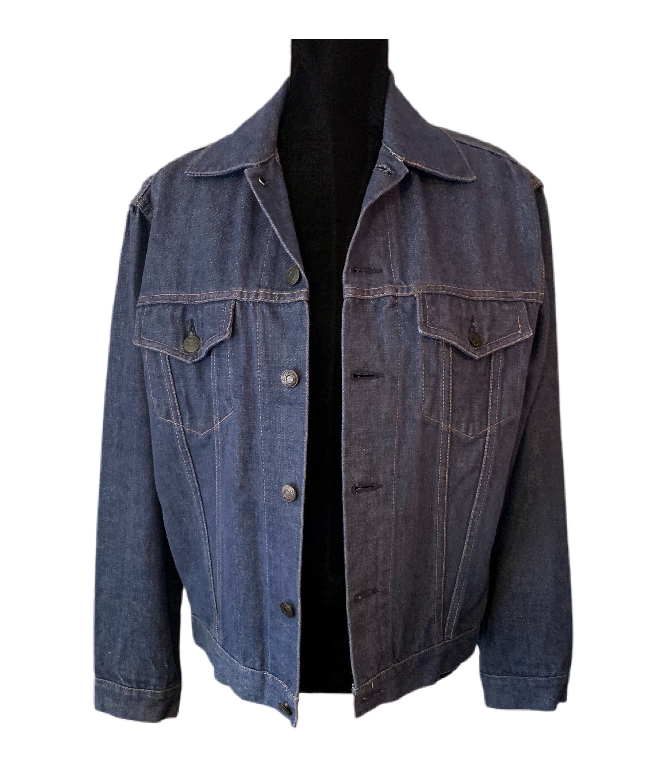 Kmart Sanforized Denim Jacket Womens Medium Jean Jacket