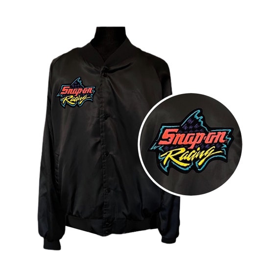 Satin Bomber Jacket Snap-on Tools 