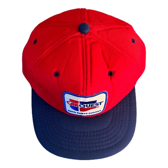 Carquest Auto Parts Stores Trucker Hat Red Blue S… - image 5