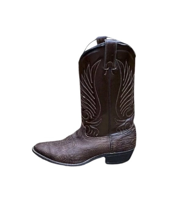 Cowboy Boots - Durango Cowboy Boots - Brown Leath