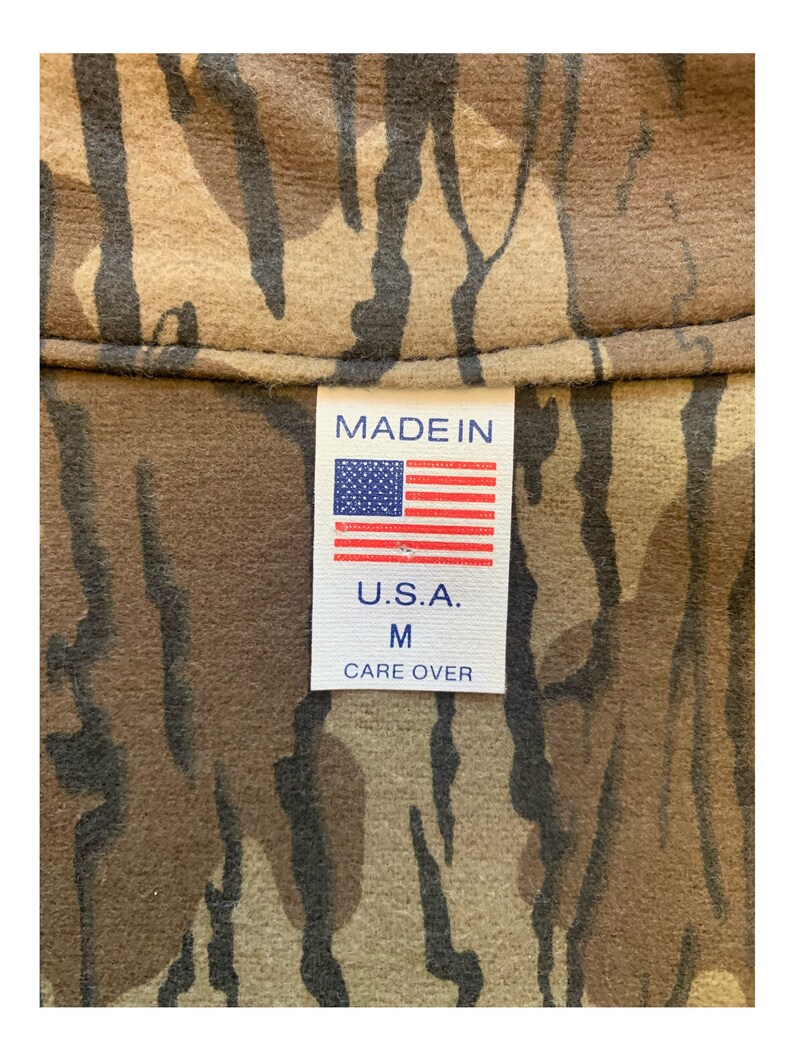 Camo Shirt Camouflage Bottomland Camo 80s Chamois Etsy