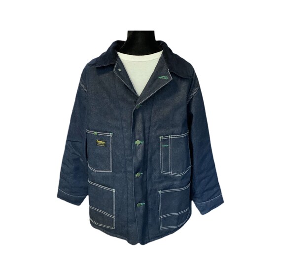 unlined denim chore coat