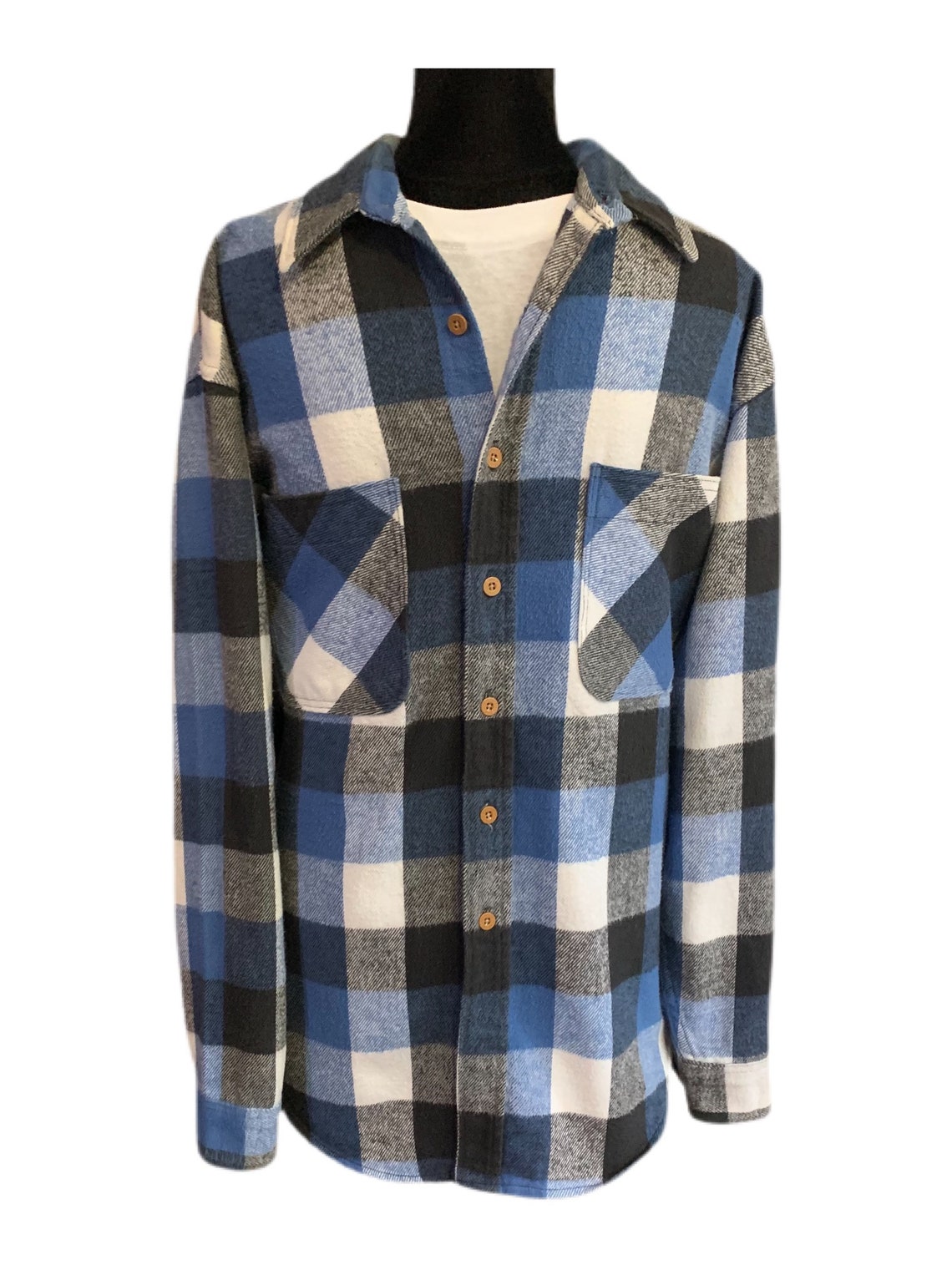 Big Mac JCPenney Flannel Shirt 80s Vintage Plaid Flannel Work | Etsy