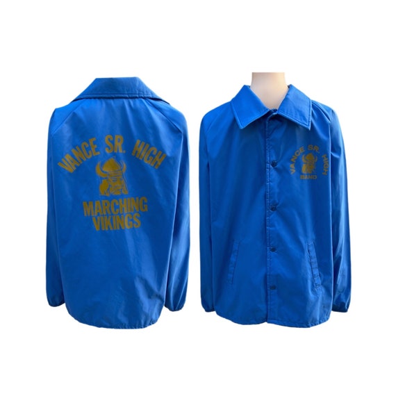 Vintage Marching Band Jacket Size M Vance High Sc… - image 1