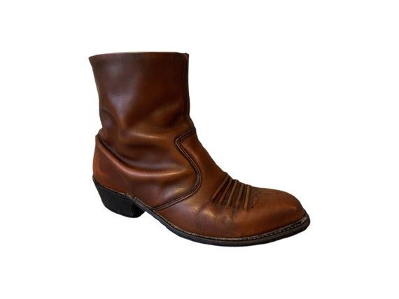 Cowboy Boots | Double-H | Ankle Boots | 90s | Cowg