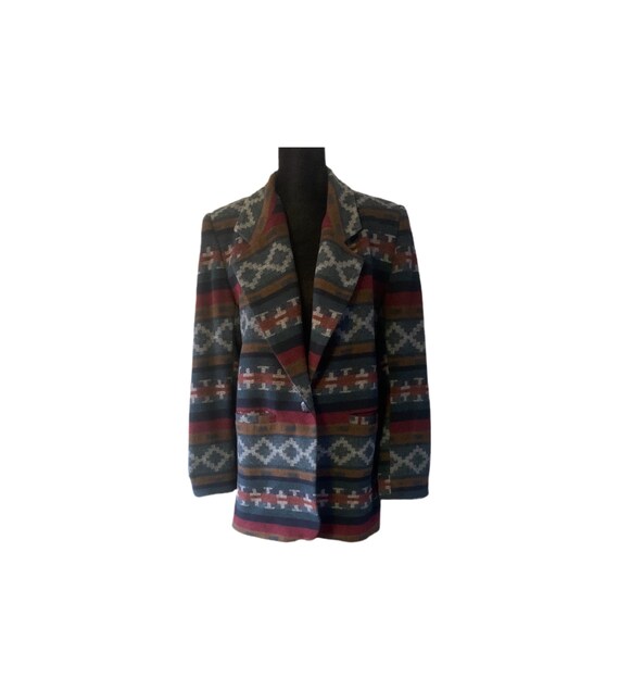 Wool Jacket | Braeton | Indian Blanket Jacket | 90