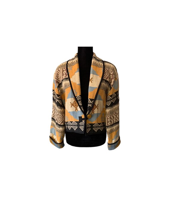 Western Jacket | Flashback | Indian Blanket Jacket