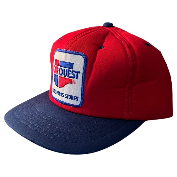 Carquest Auto Parts Stores Trucker Hat Red Blue S… - image 4