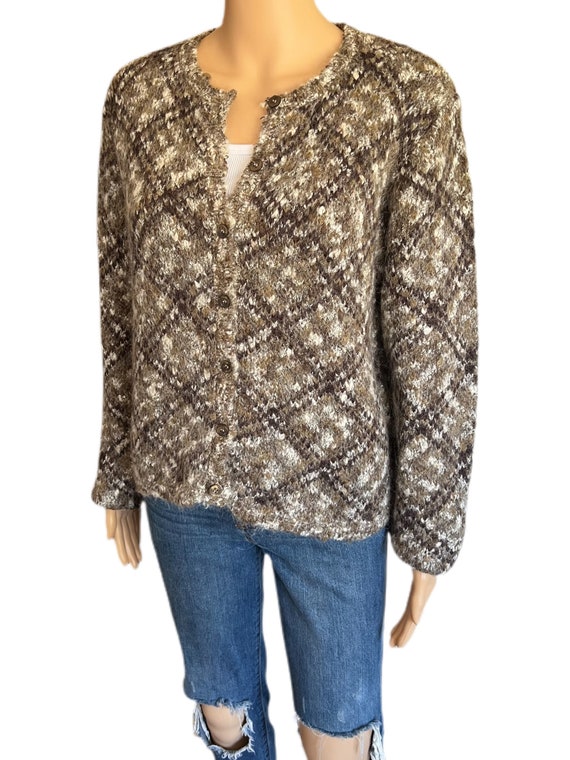 Vintage Mohair Sweater Womens Medium Paul Harris … - image 5