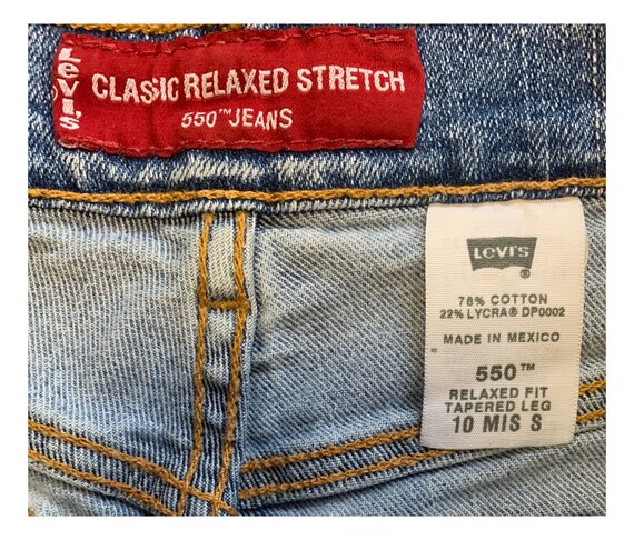 Womens Levis Jeans Levis 550 Jeans Y2K 