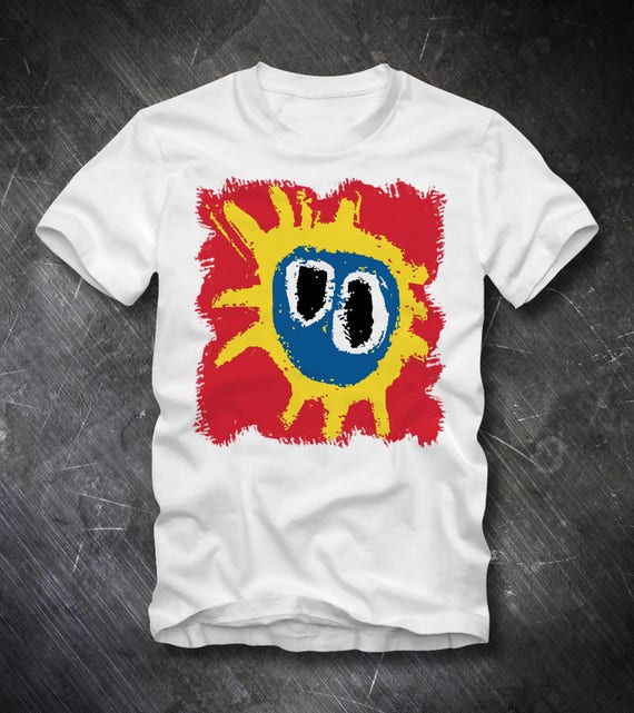 screamadelica t shirt red