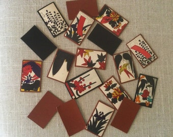 RETRO VINTAGE SWAP PLAYING CARDS AFRICAN MUSICIANS LADY & MAN TRADITIONAL DRESS 