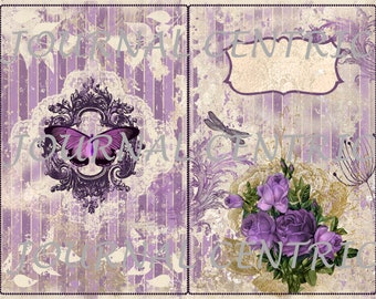 Lavender and Cream Digital Journal Kit