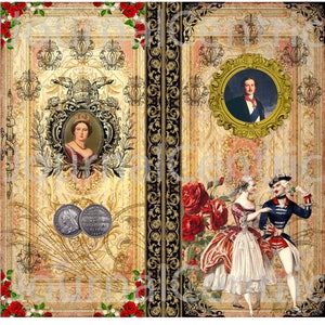 Victorian Love Digital Kit: TN Size