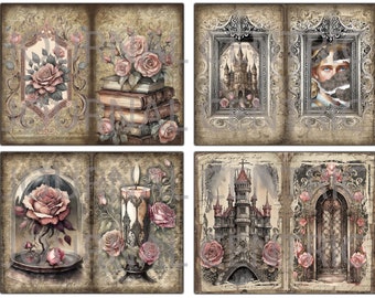 Storytime: French Enchanted Digital Journal Kit Version2