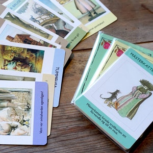 Märchen Spielkarten - 8 Stück zum basteln, scrapbooking, Junk journal, Klebebuch Ephemera