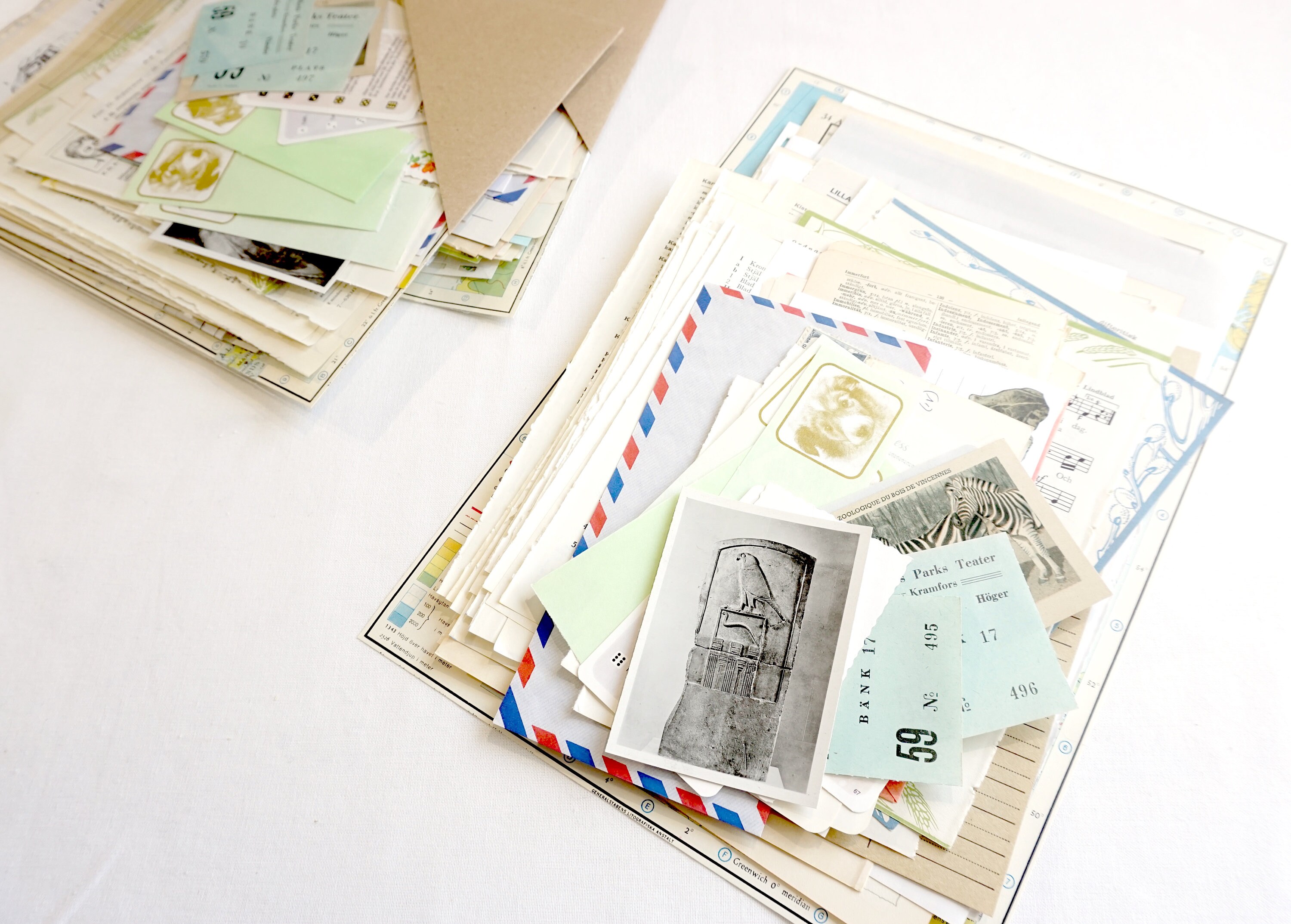 Vintage Paper From Old Books Book Pages for Craft Junk Etsy