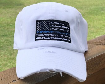 Thin Blue Line Hat - Etsy
