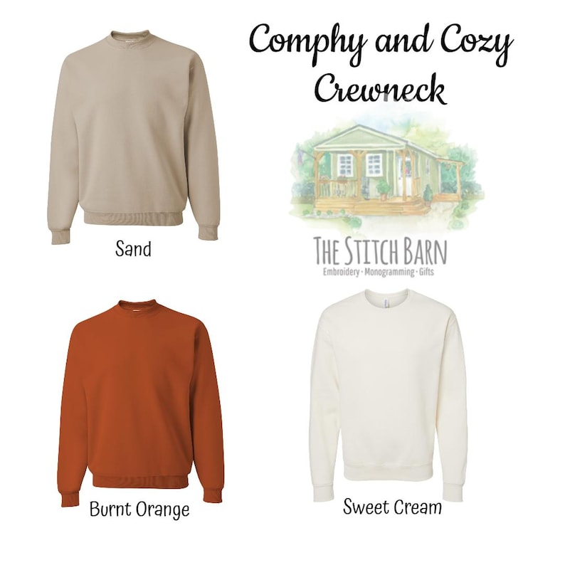 Pumpkin Outline Embroidered Sweatshirt- Pumpkin Outline Pullover - Simple Fall Pumpkin Crewneck - Minimal Fall Sweatshirt - Thanksgiving image 8
