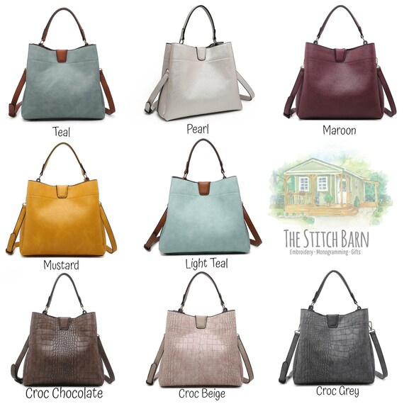 Monogrammed hobo purse hotsell