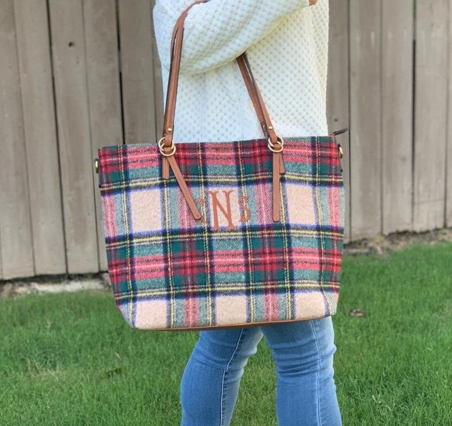 Tartan Overnight Bag Etsy
