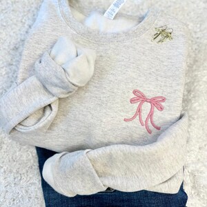 TweenStyle Bow Crewneck Sweater main image 1