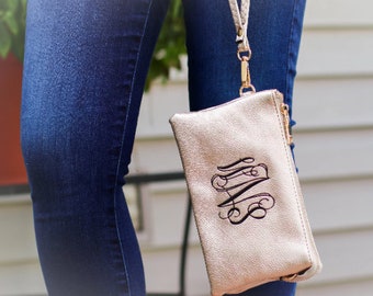 Monogrammed Crossbody Bag, Three Compartment Personalized Crossbody, Vegan Leather Crossbody, Small Handbag, Ricky