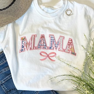 MAMA Patchwork Tee