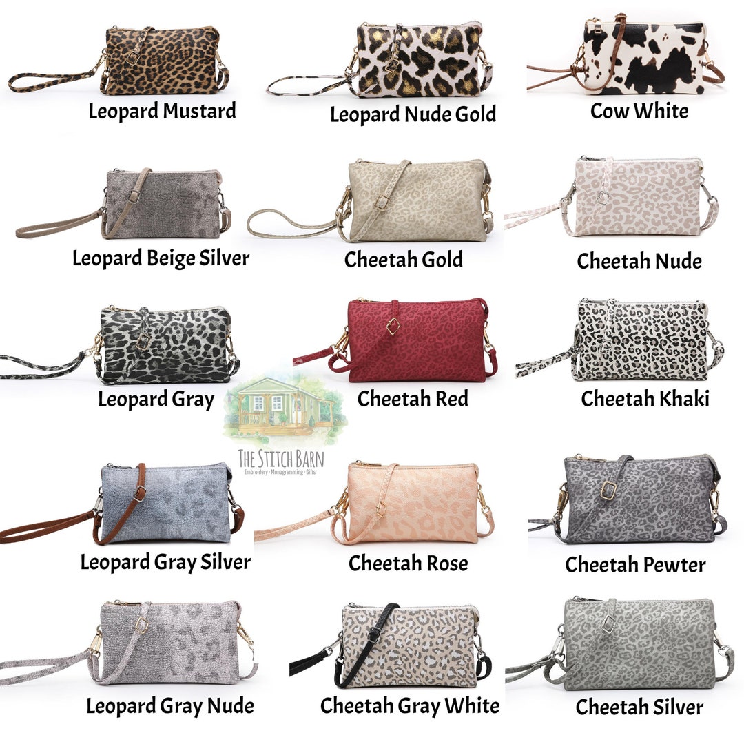 Chameleon Pattern Print Crossbody bags