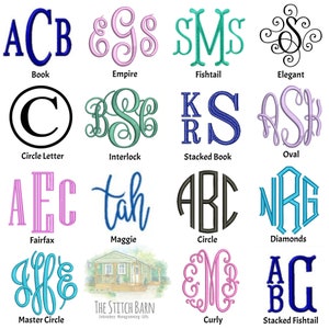 Monogrammed Nylon Cosmetic Bag, Personalized Toiletry Bag, Monogrammed Makeup Bag, Gifts for Her, Bridesmaid Gift image 9