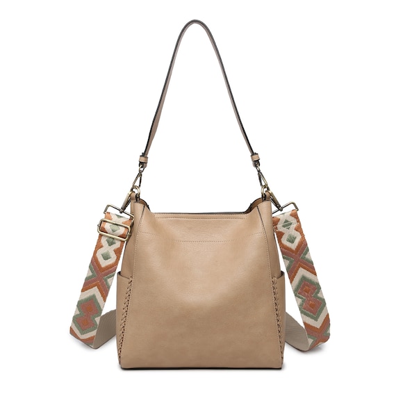 Bucket bag with guitar strap cheap