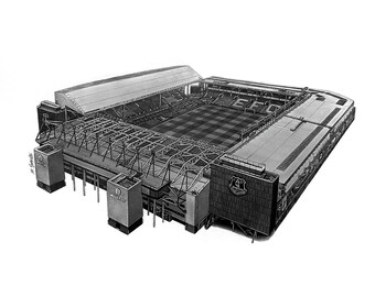 Goodison Park Original Drawing